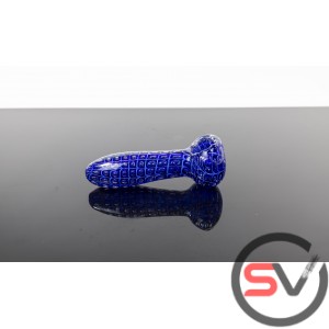 FRACTAL BUBBLE GLASS HAND PIPE 4.5inch